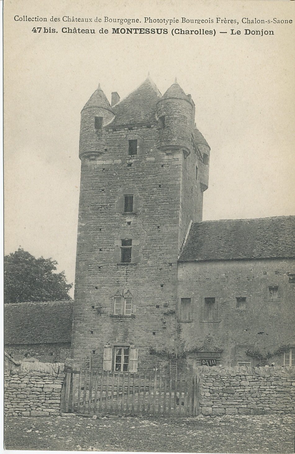 Château de Montessus. Le donjon.