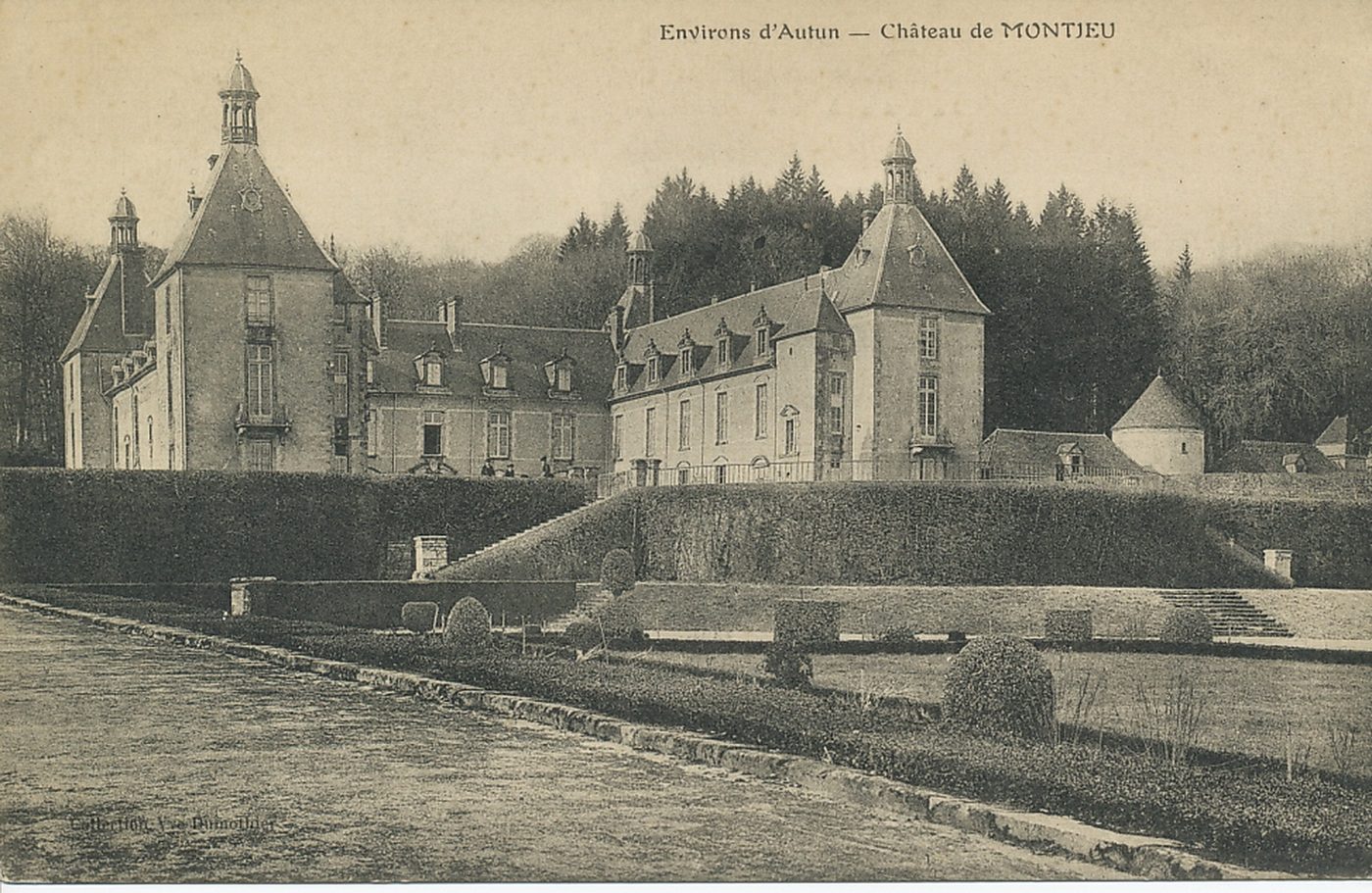 Environs d'Autun. Château de Montjeu.