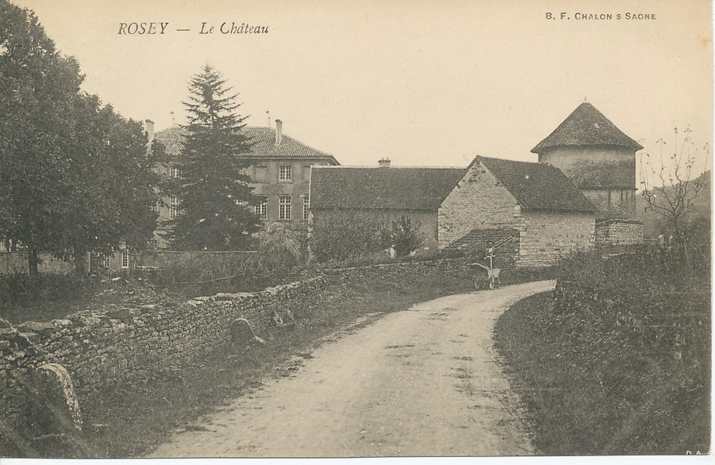 Rosey. Le château.