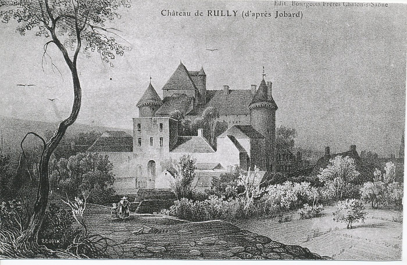 Château de Rully (d'après Jobard).