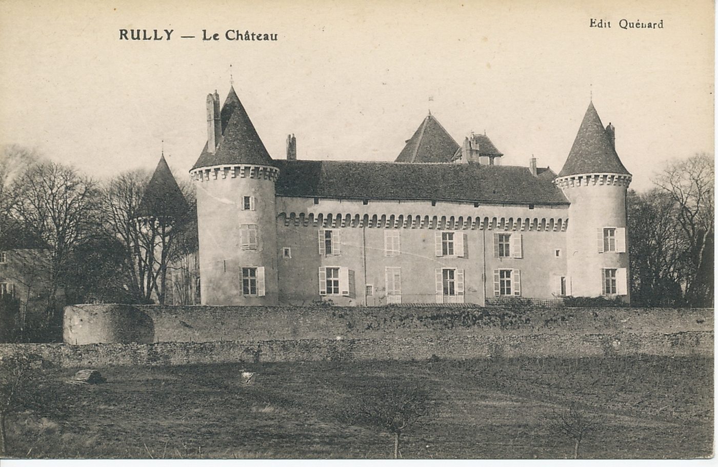 Rully. Le château.