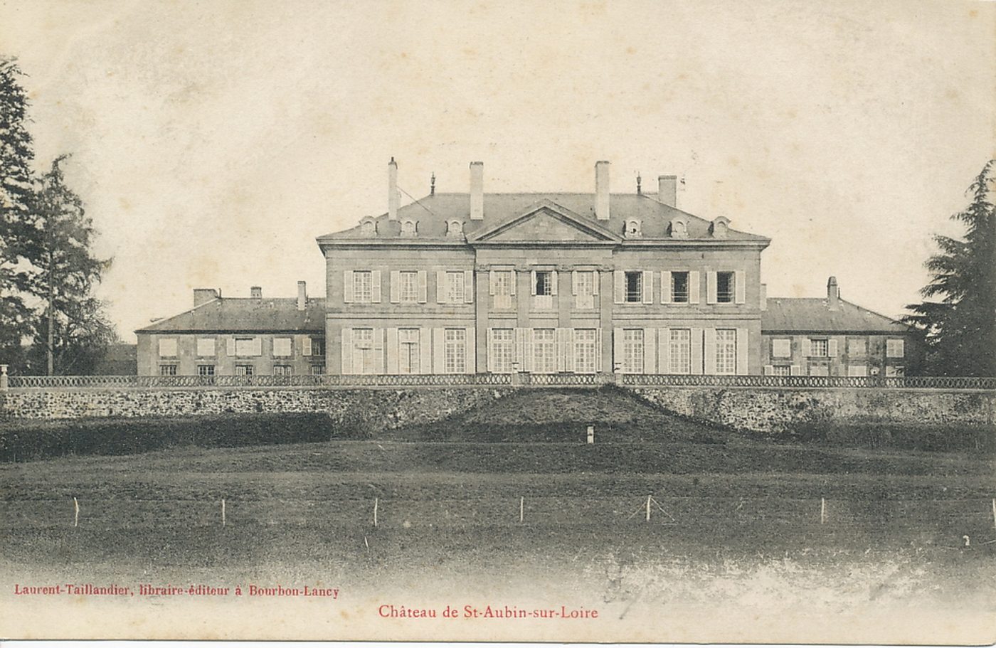 Château de Saint-Aubin-sur-Loire.