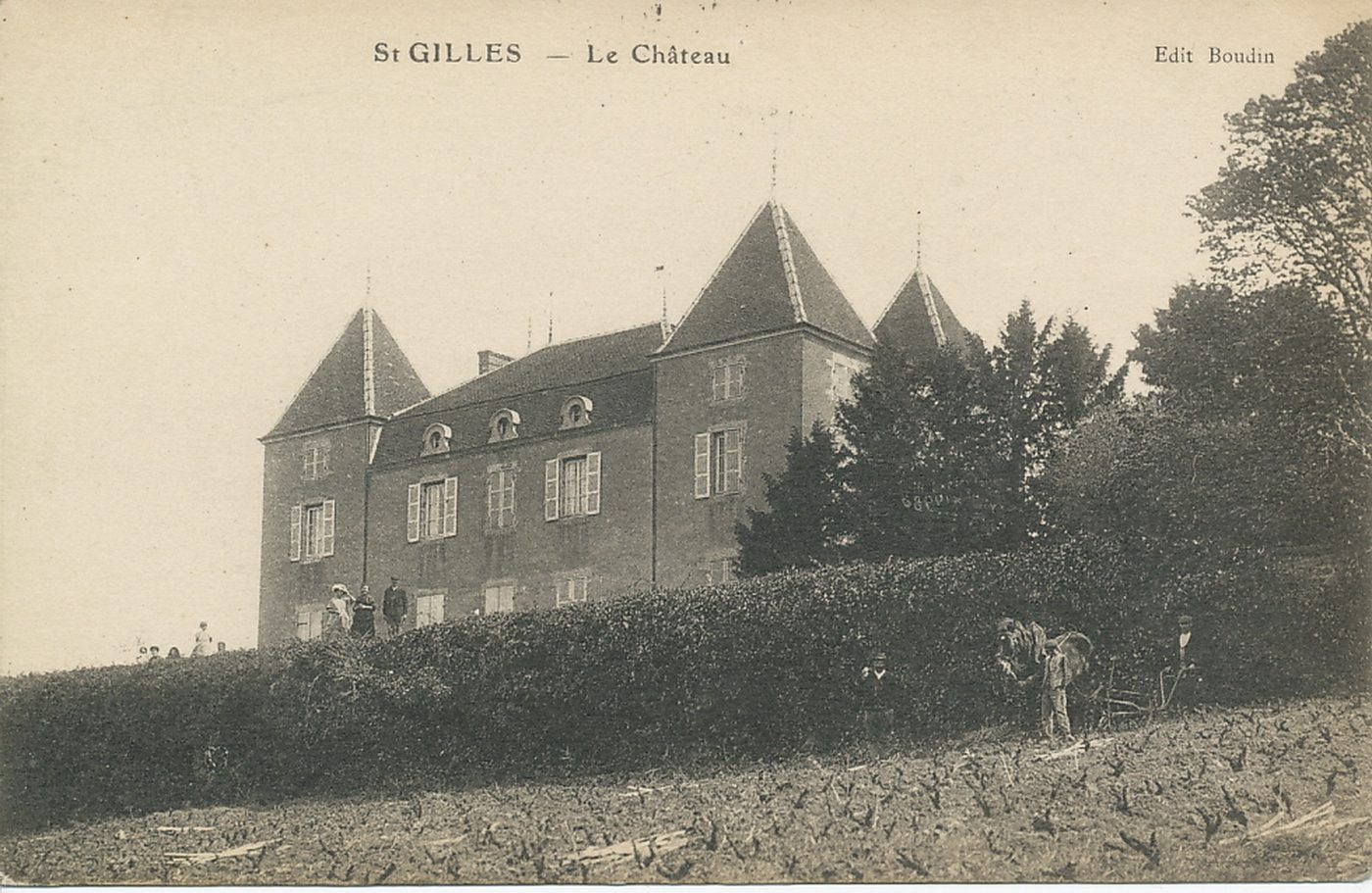 Saint-Gilles. Le château.