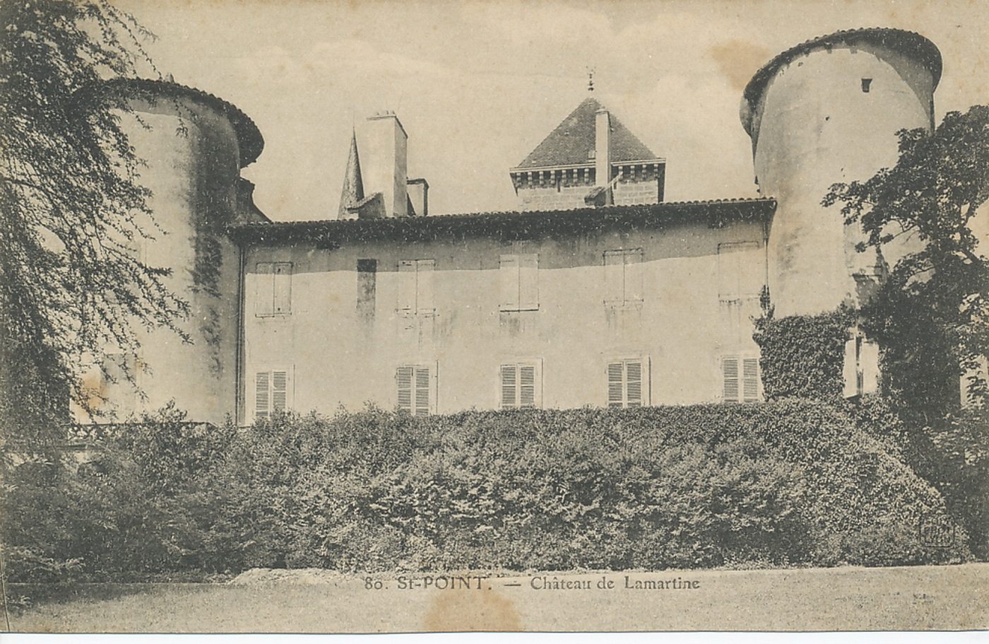Saint-Point. Château de Lamartine.