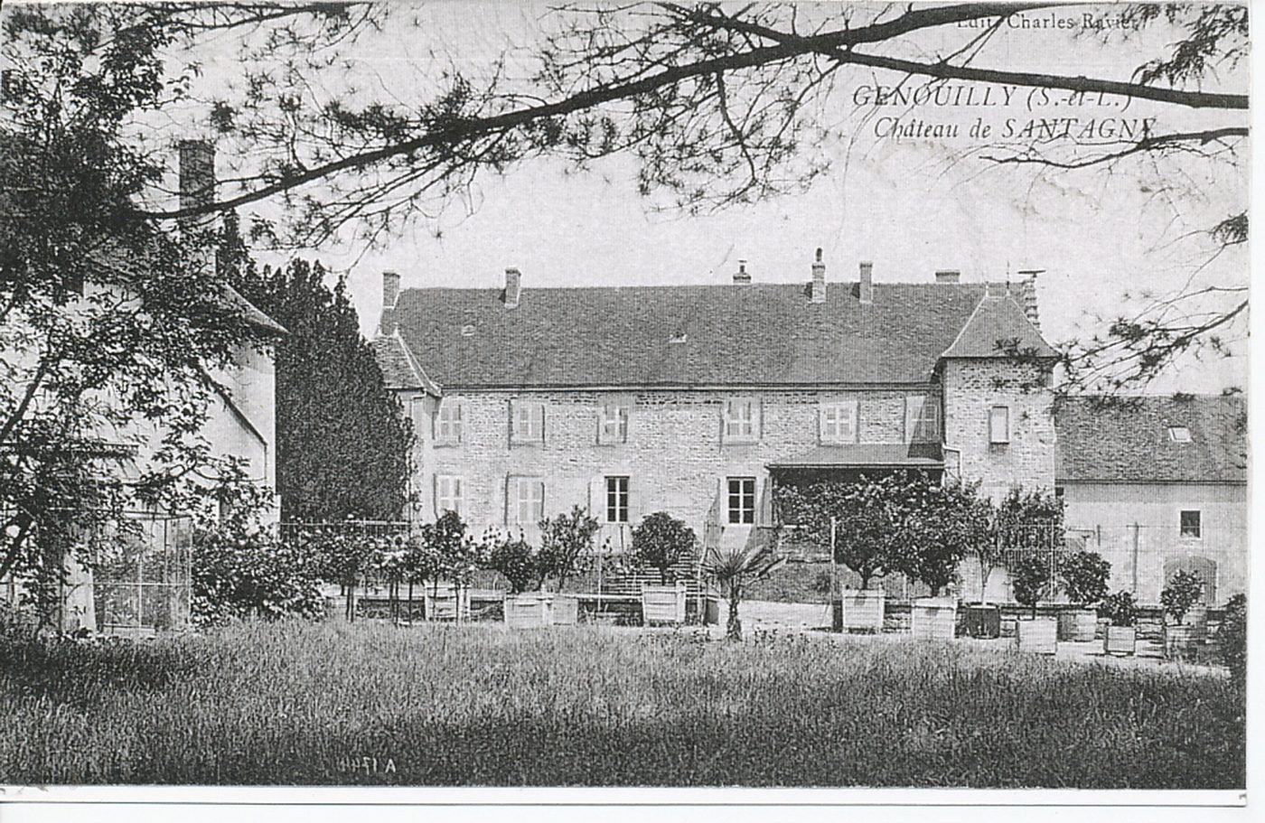 Genouilly. Château de Santagny.