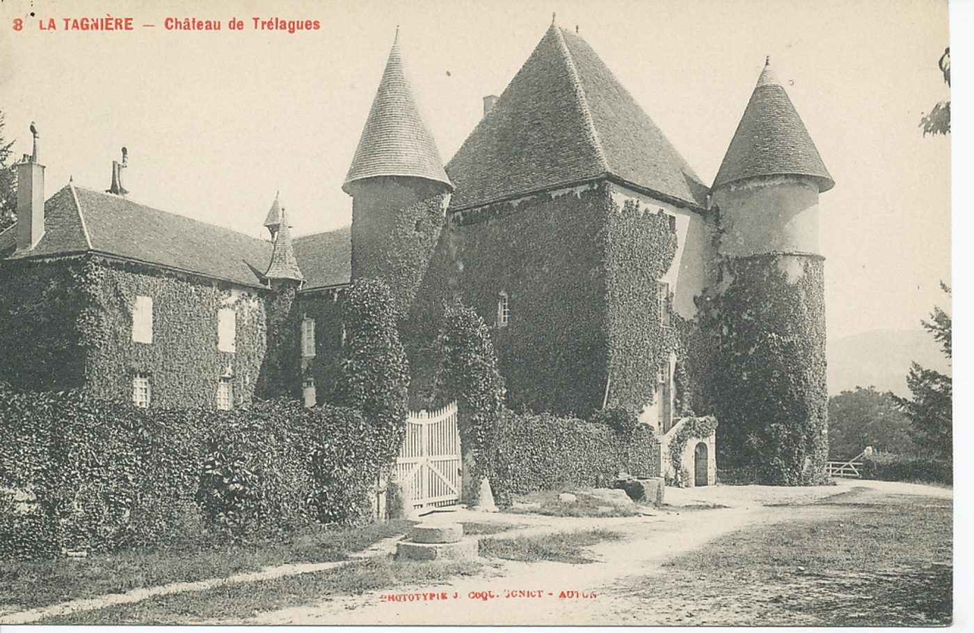 La Tagnière. Château de Trélague.