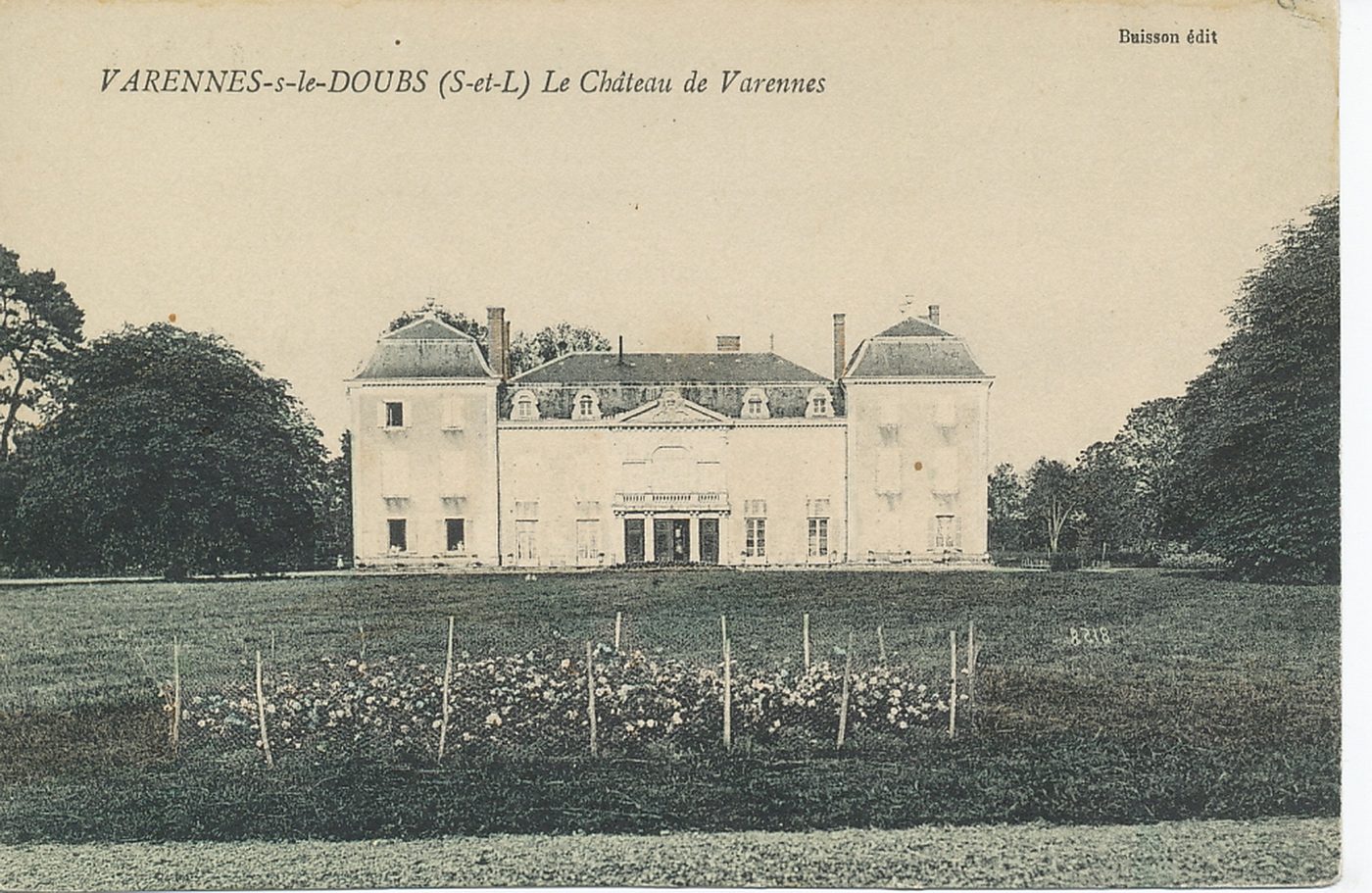 Varennes-sur-le-Doubs. Le château de Varennes.