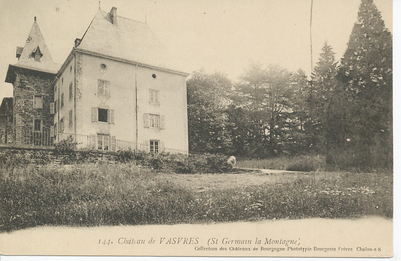 Château de Vasvres. (Saint-Germain-la-Montagne).
