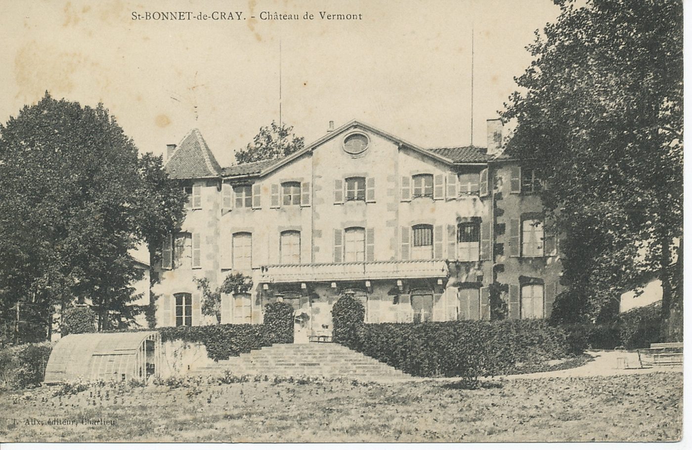 Saint-Bonnet-de-Cray. Château de Vermont.