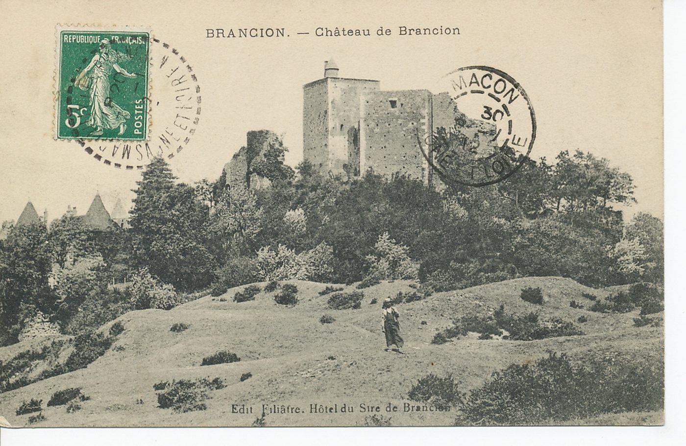 Brancion. Château de Brancion.