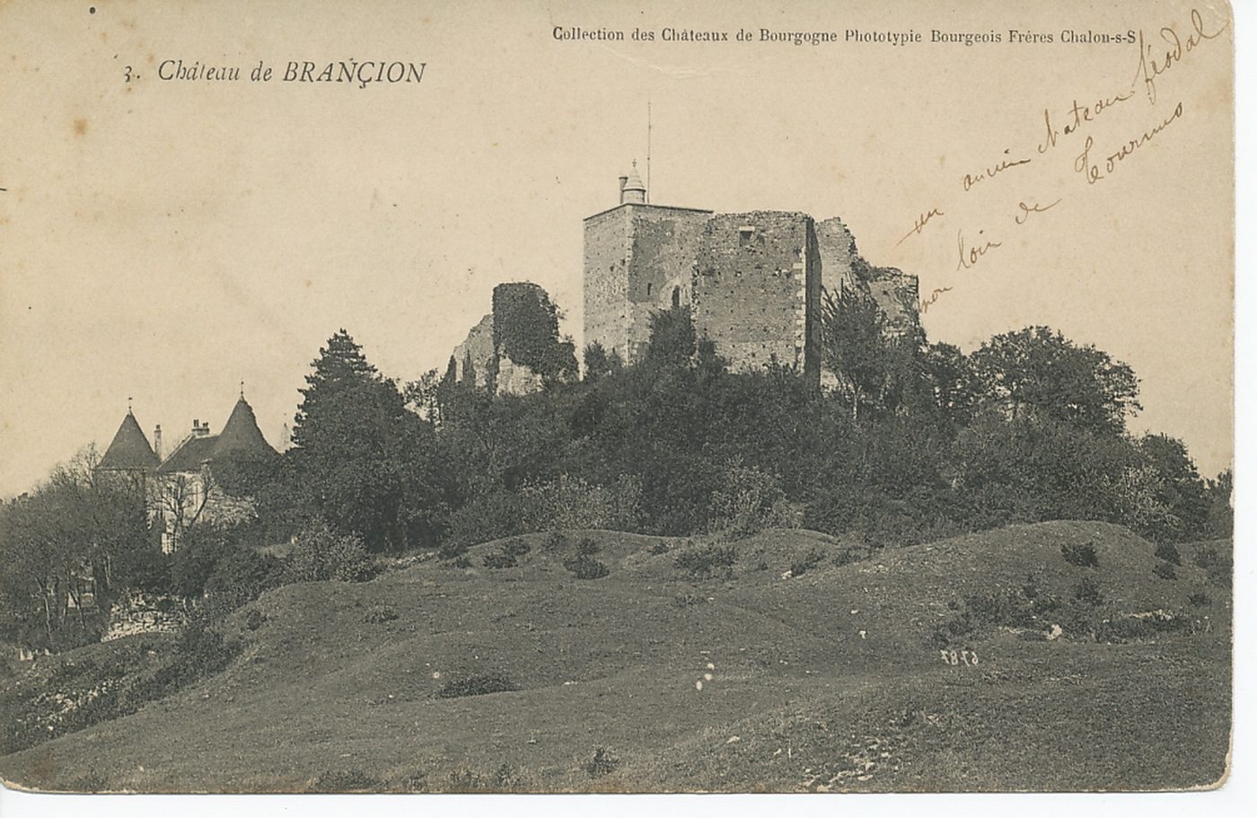 Château de Brancion.