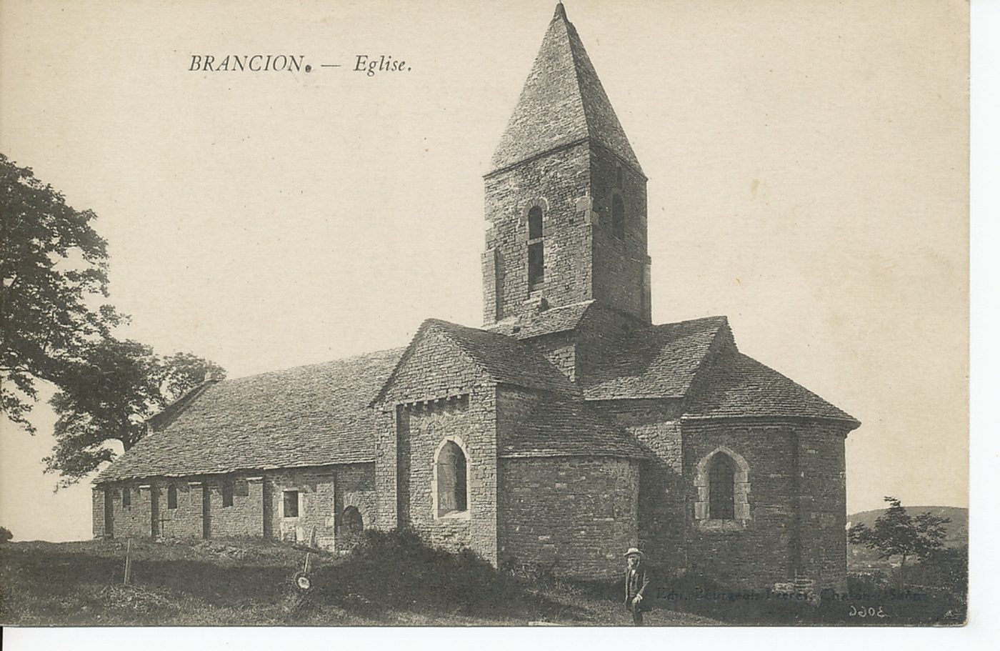 Brancion. Eglise.
