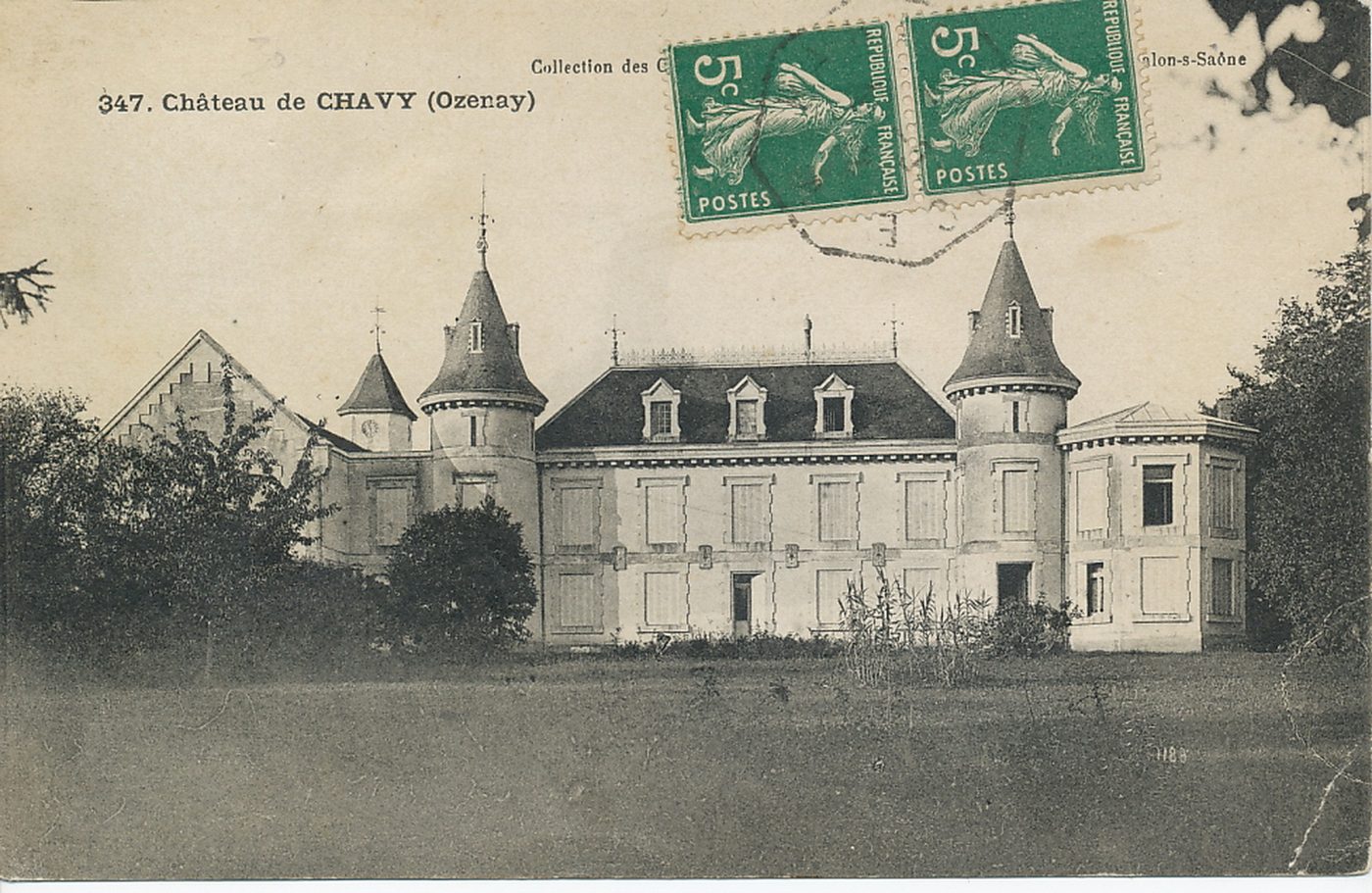 Château de Chavy (Ozenay).