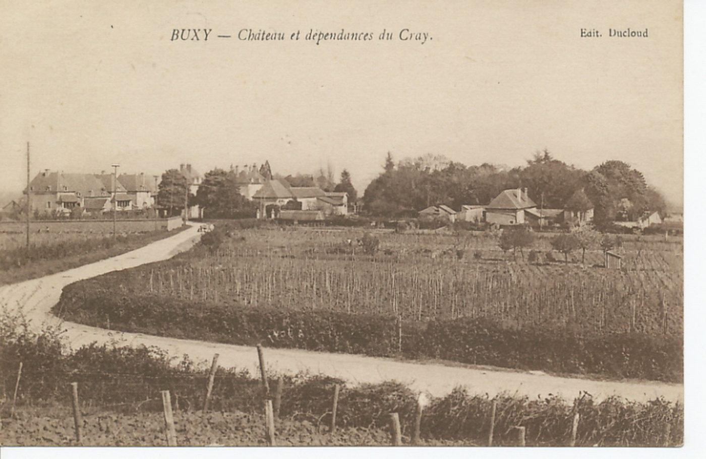 Buxy. Château et dépendances du Cray.