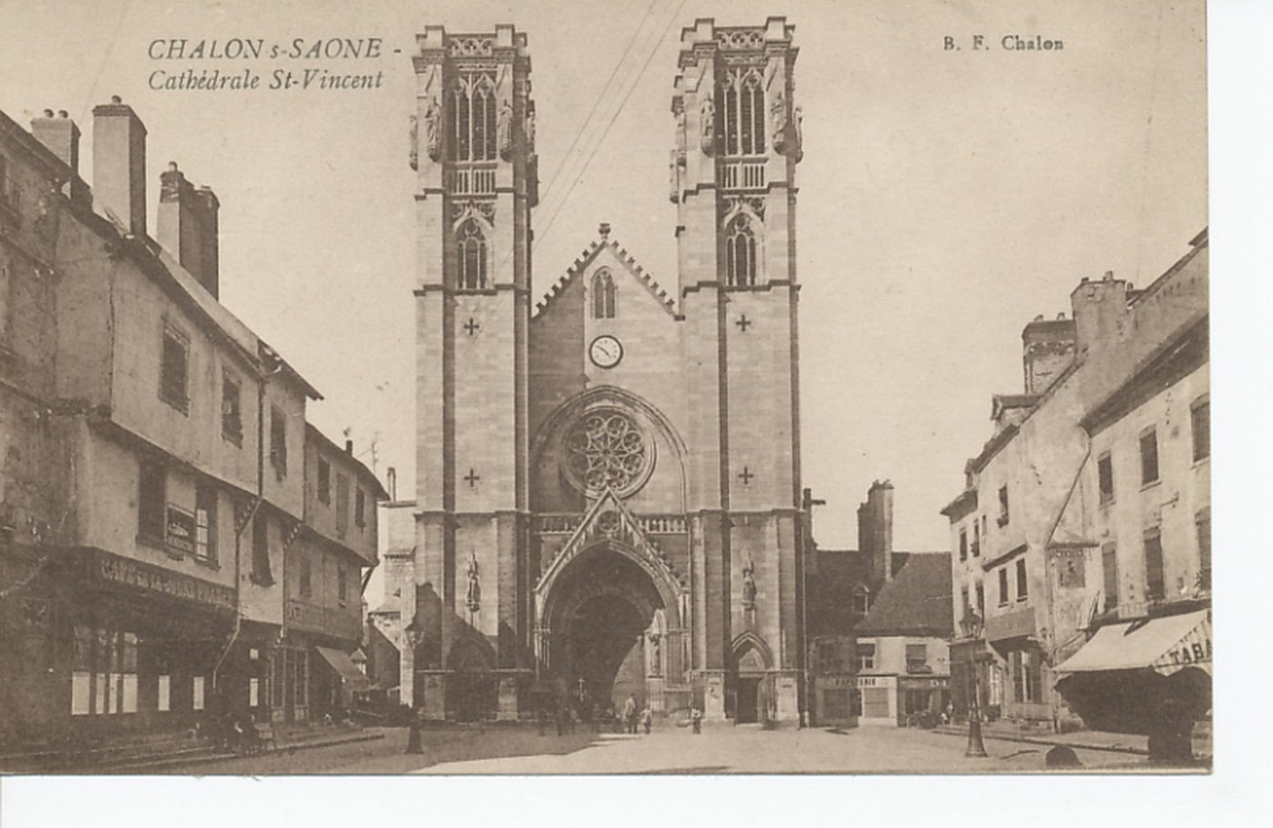 Chalon-sur-Saône. Cathédrale Saint-Vincent.