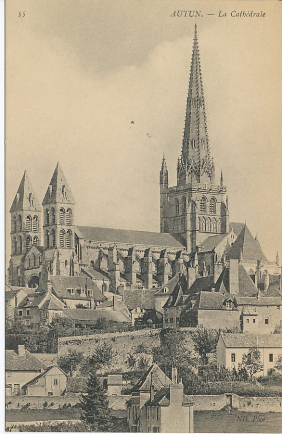 Autun. La cathédrale.