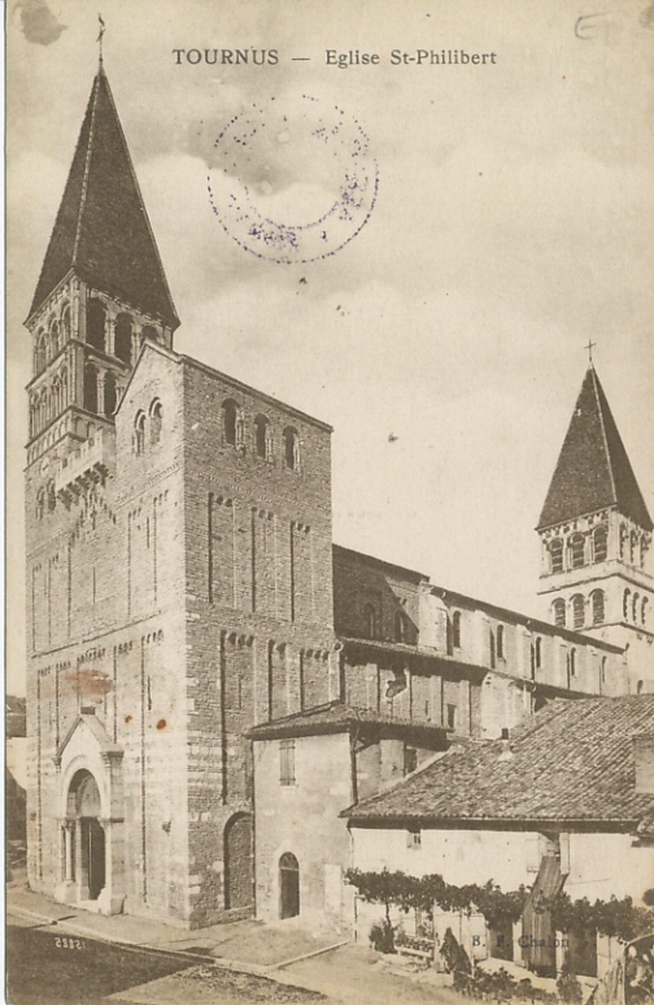 Tournus. Eglise Saint-Philibert.