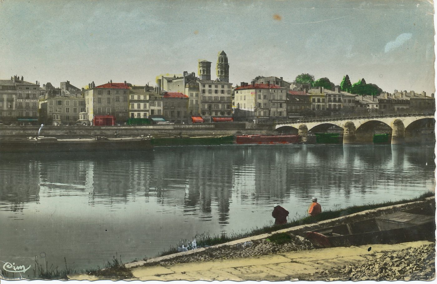 Mâcon. Le pont.