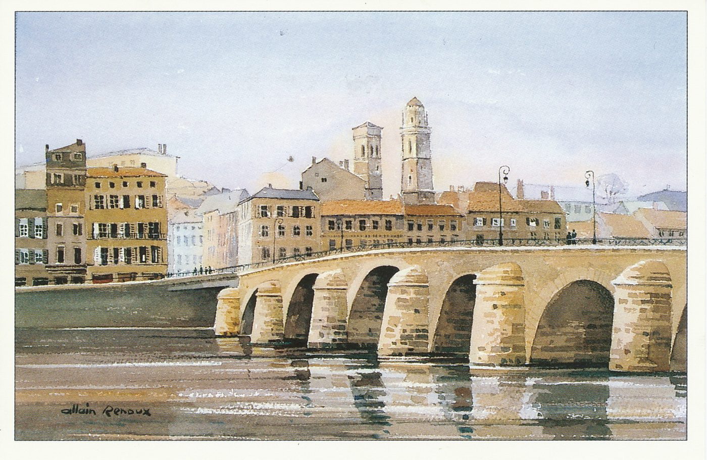 Mâcon. Pont de Saint-Laurent-sur-Saône.