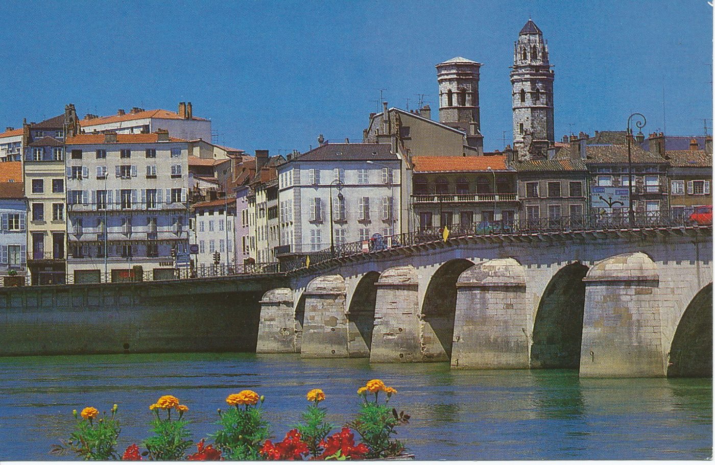 Mâcon. Pont de Saint-Laurent.