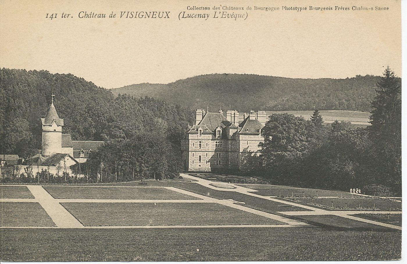 Château de Visigueux (Lucenay-l'Evêque).