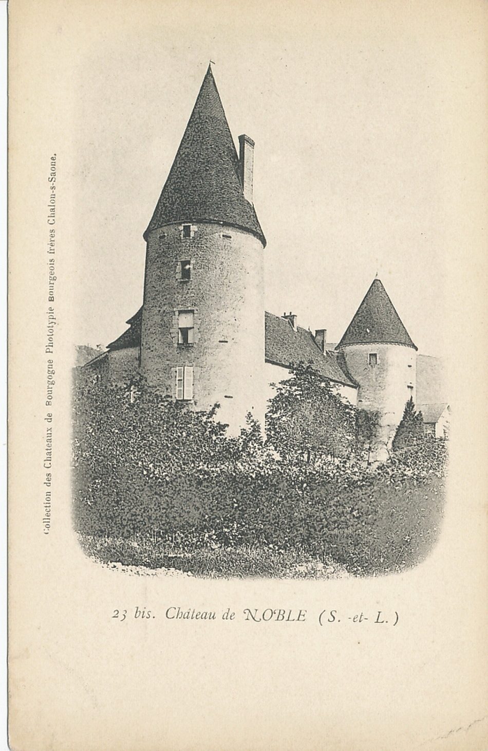 Château de Noble. La Chapelle-sous-Brancion.