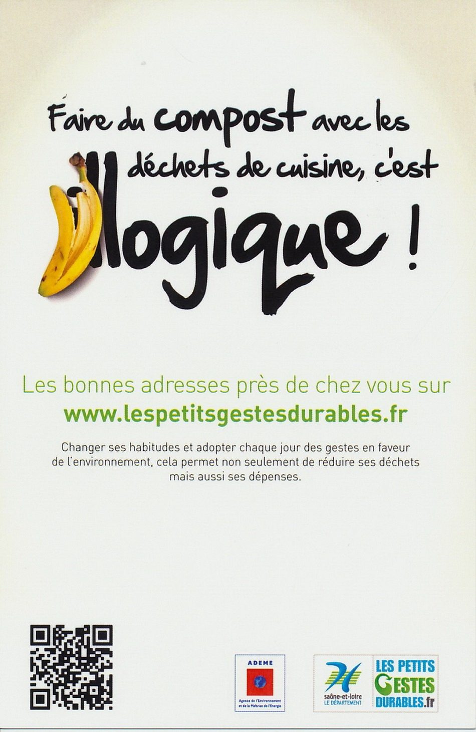 Faire du compost avec les déchets de cuisine c'est logique. Faites de grandes économies avec www.lespetitsgestesdurables.fr.