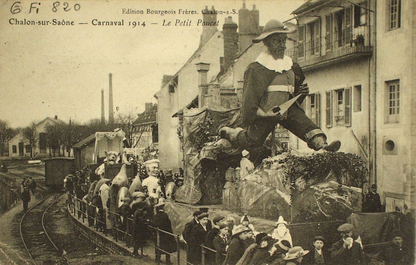 Chalon-sur-Saône. Carnaval 1914. Le Petit Poucet.