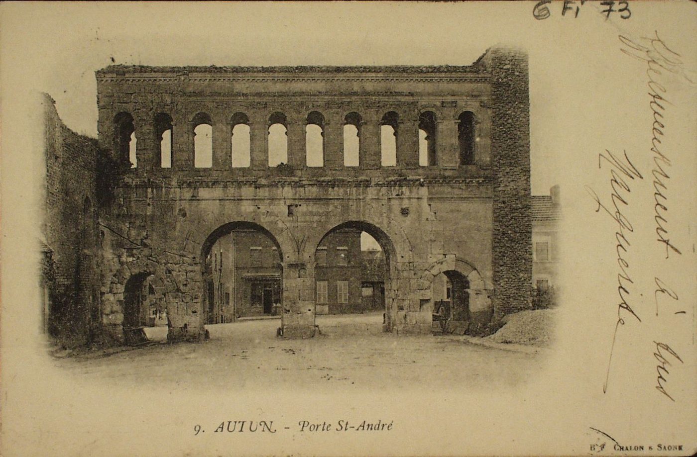 Autun. Porte Saint-André.