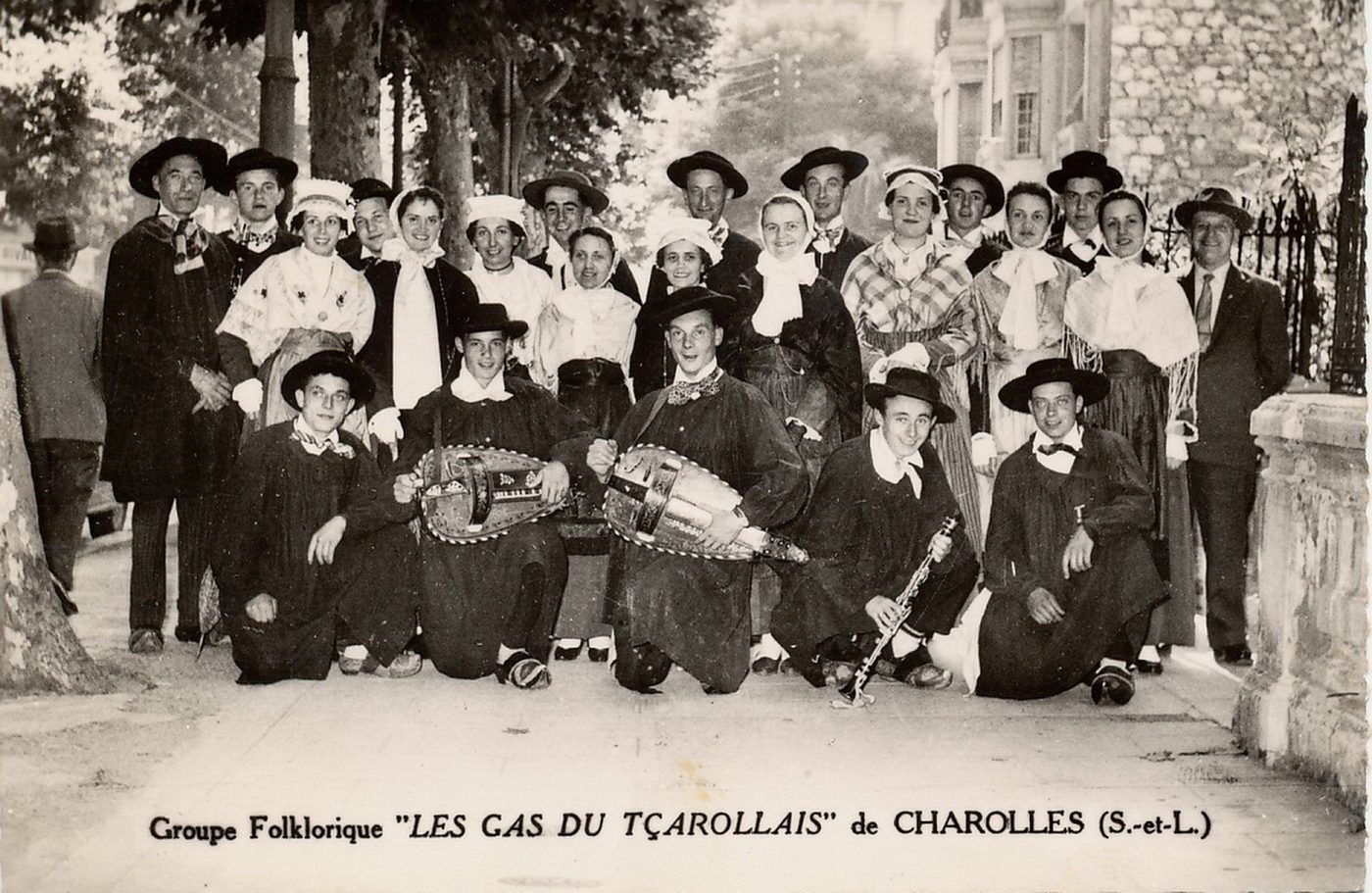 Groupe folklorique. Les gâs du tçarollais de Charolles.
