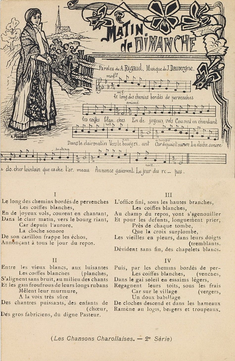 Les chansons charollaises, 2e série.