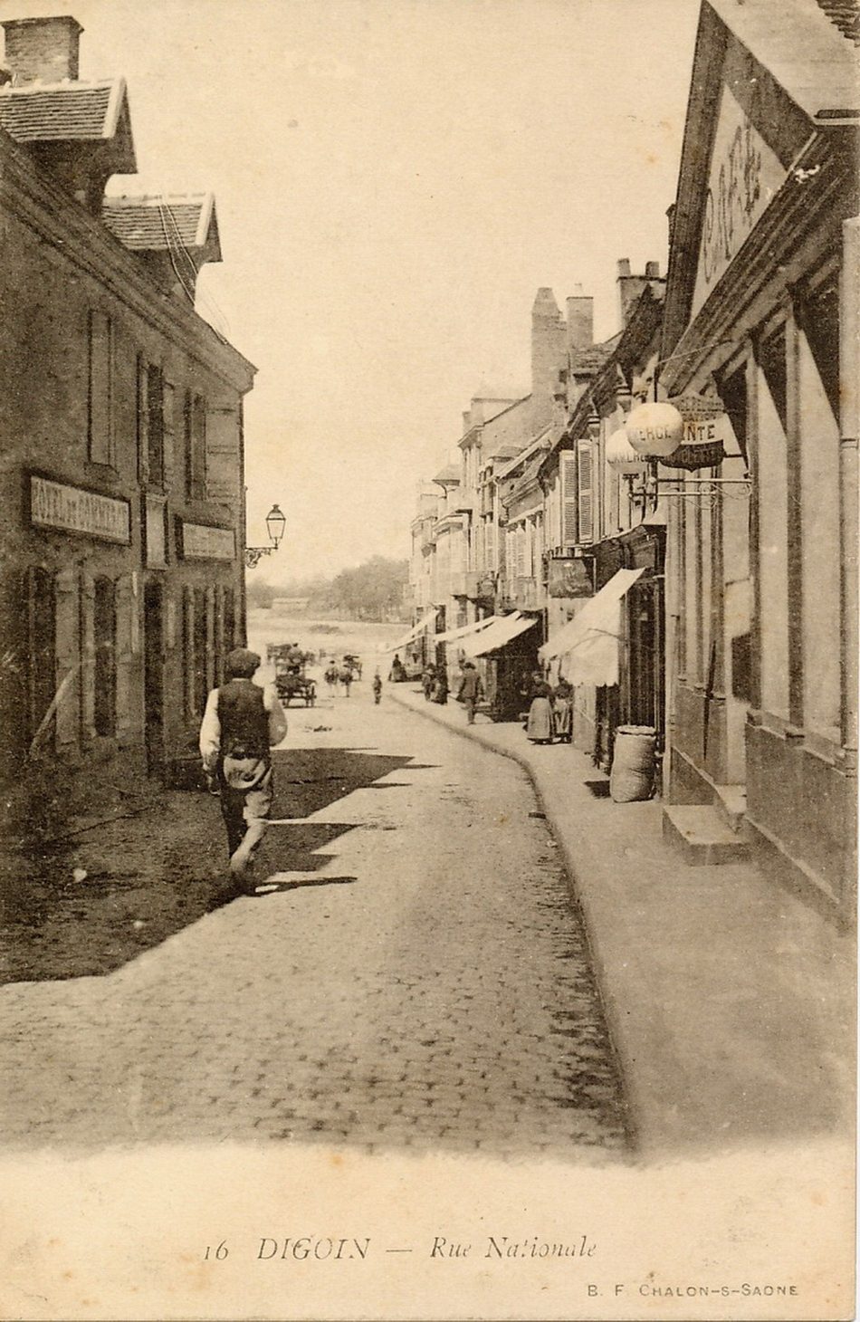 Digoin. Rue nationale
