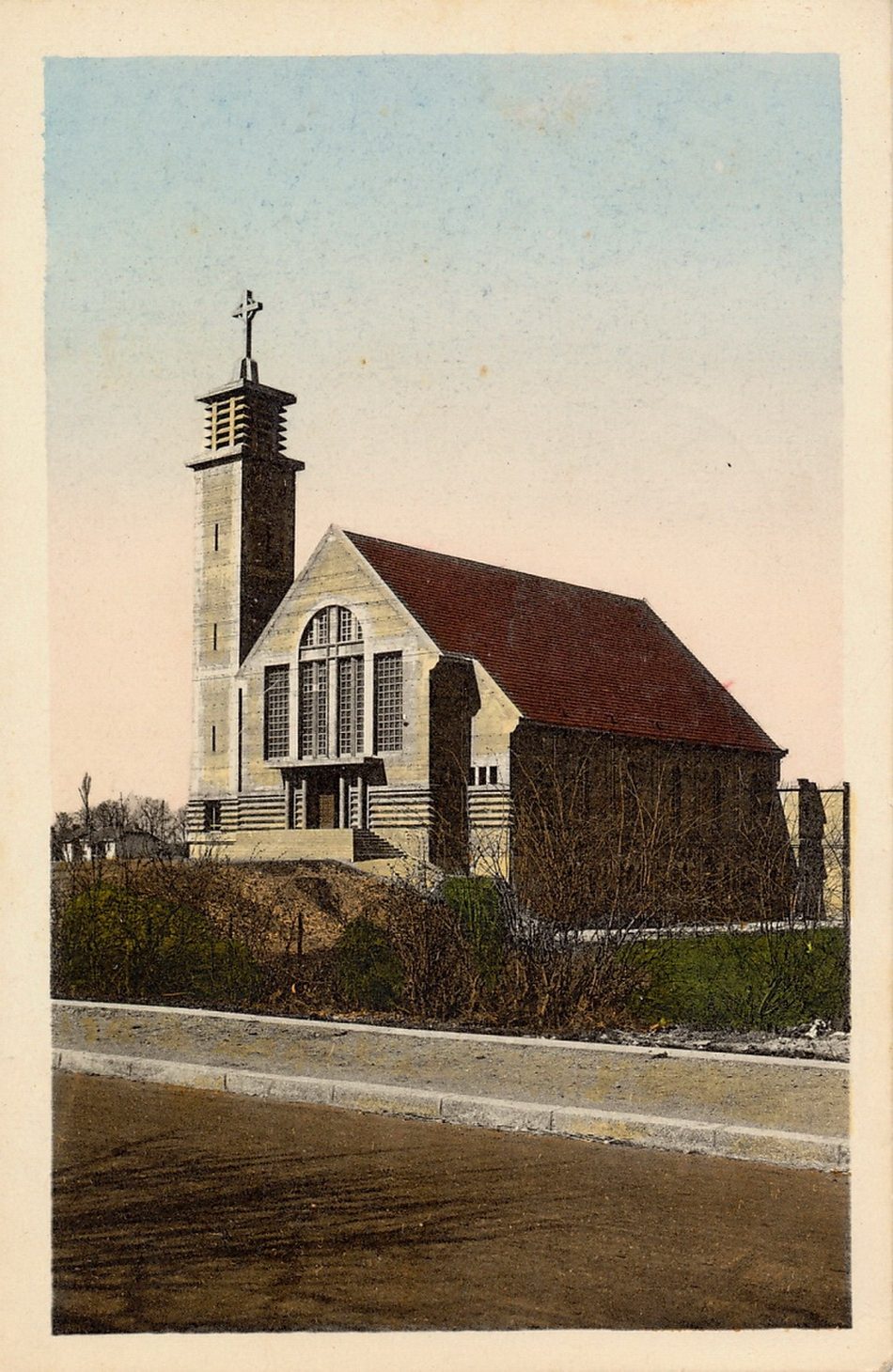 Digoin. L'église de quartier de la Verrerie.