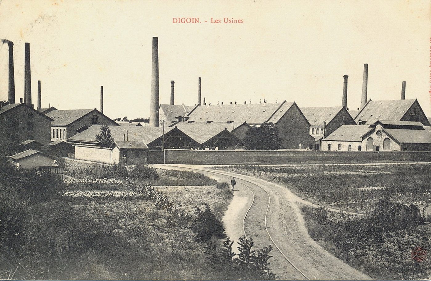 Digoin. Les usines.