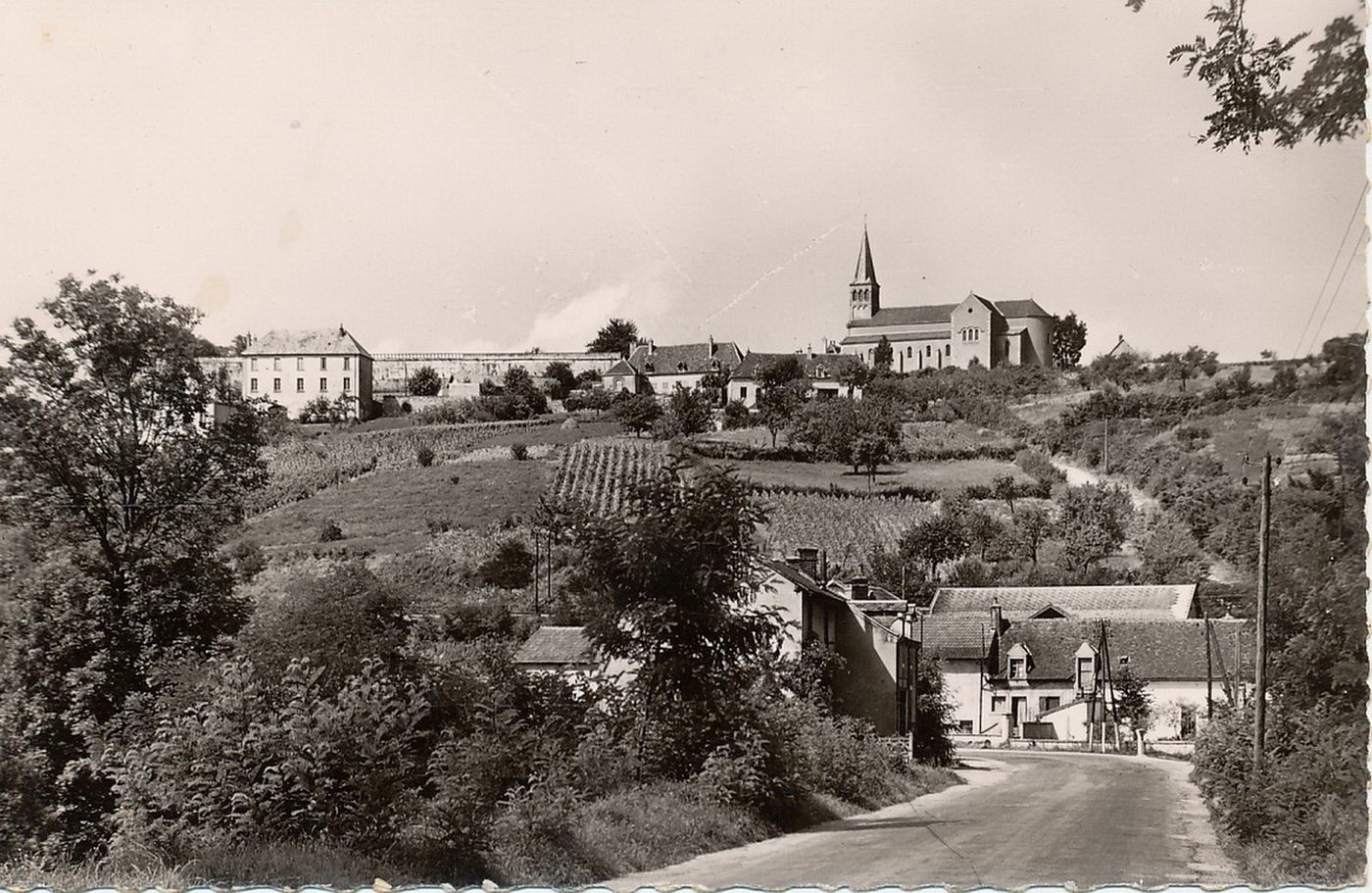 Digoin. Route de la Motte-Saint-Jean.