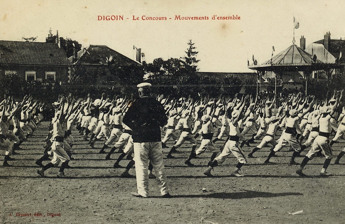 Digoin. Le concours. Mouvement d'ensemble.