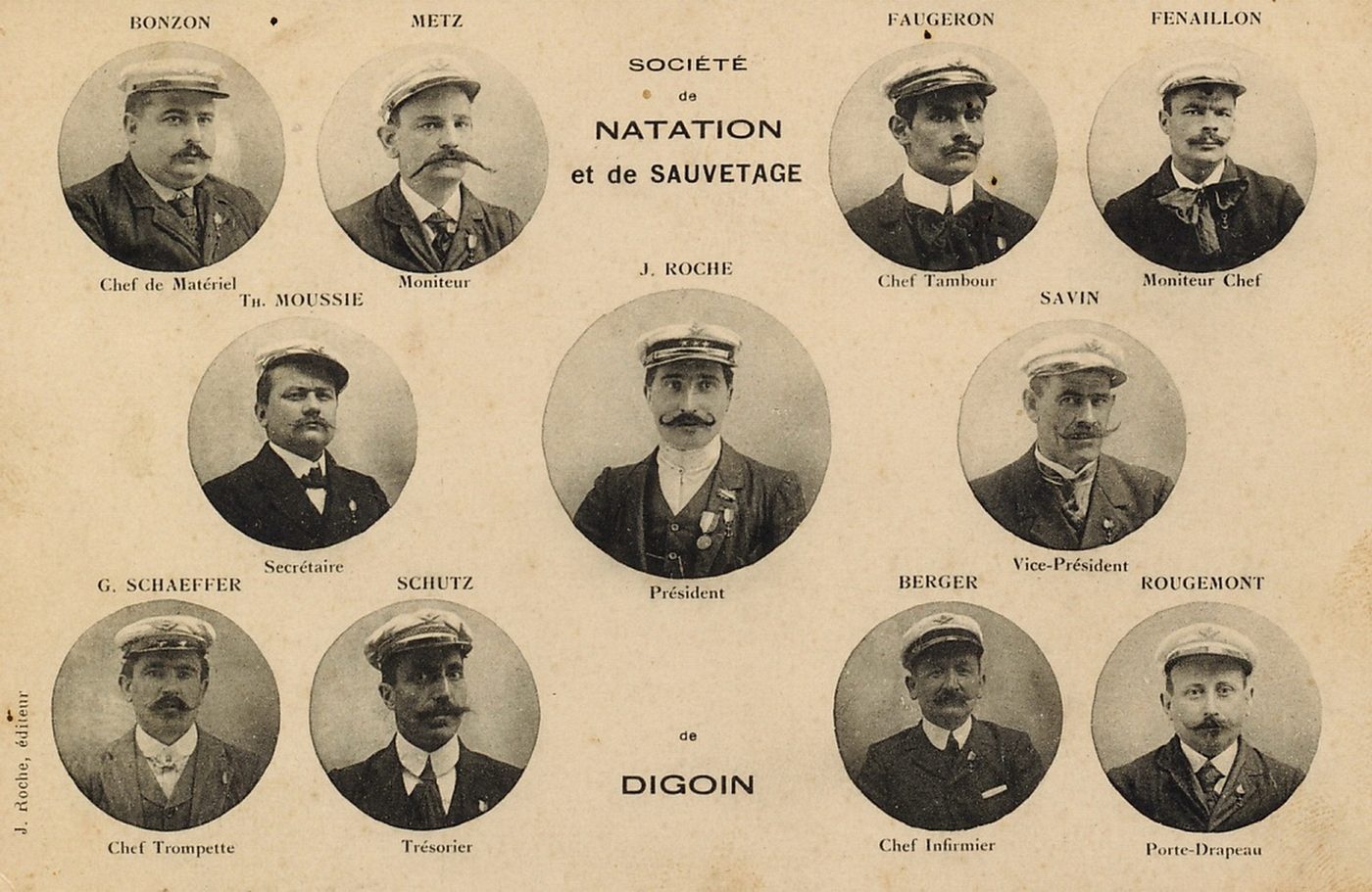 Société de natation et de sauvegarde de Digoin.