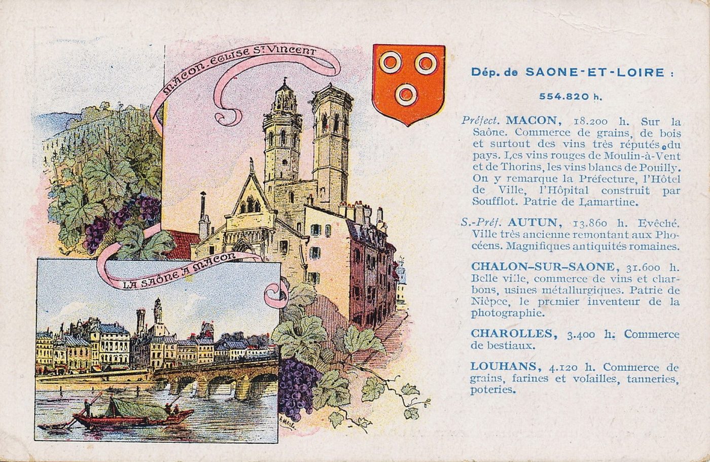 Département de Saône-et-Loire.