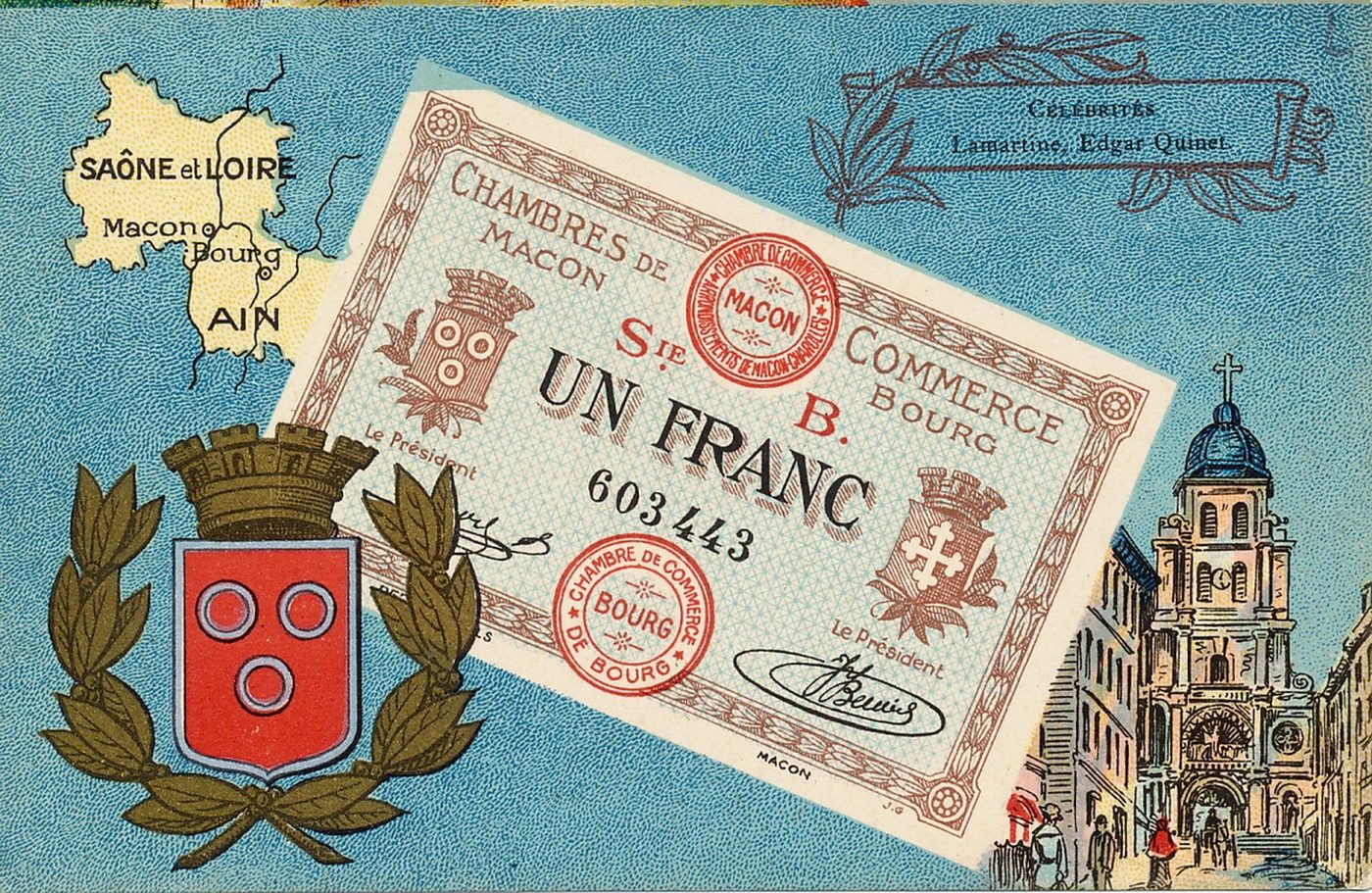 Chambres de commerce Mâcon, Bourg.