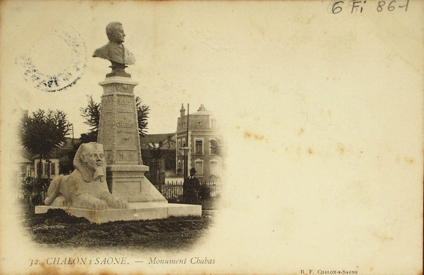Chalon-sur-Saône. Monument Chabas.