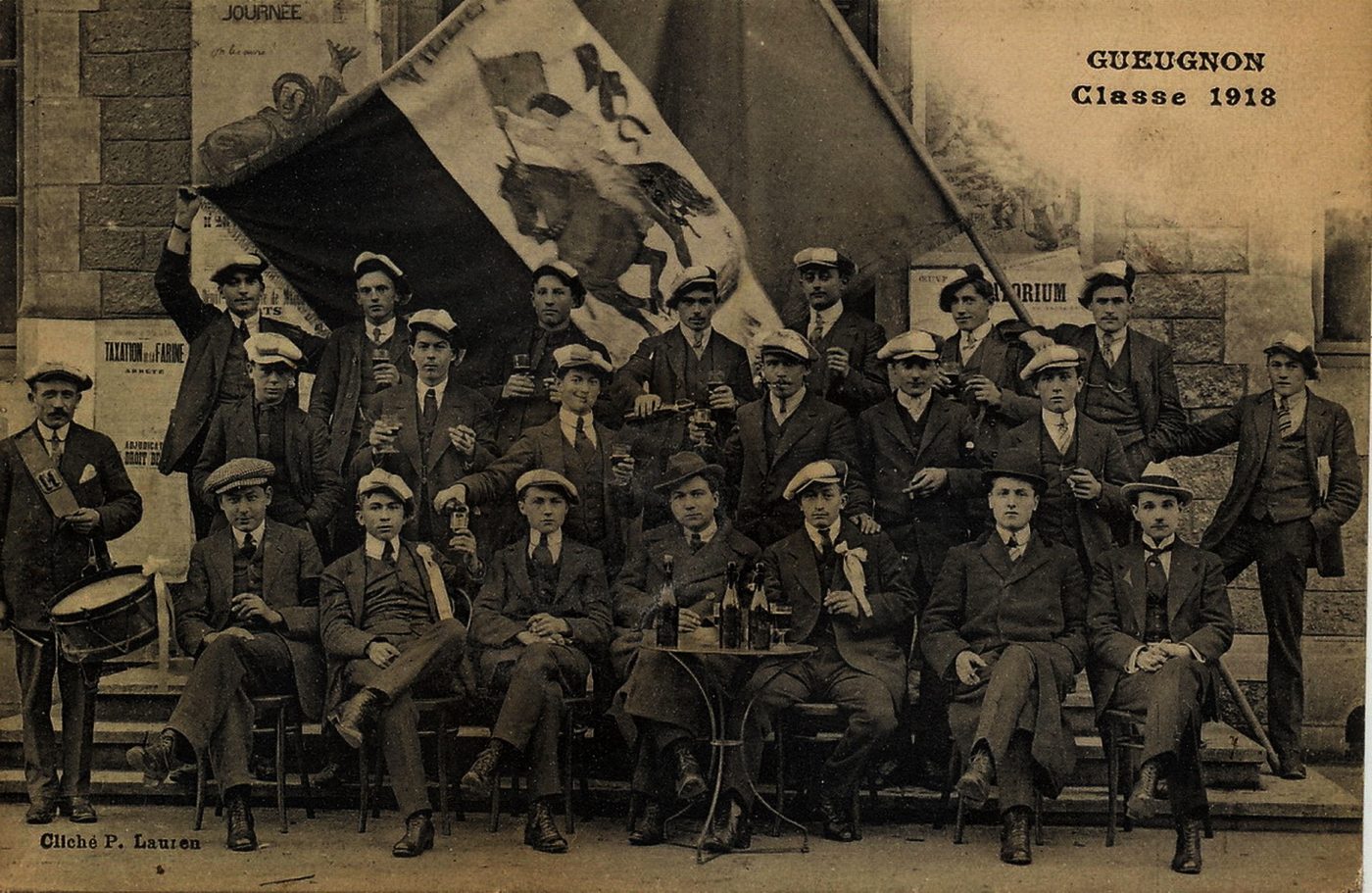 Gueugnon, classe 1918.