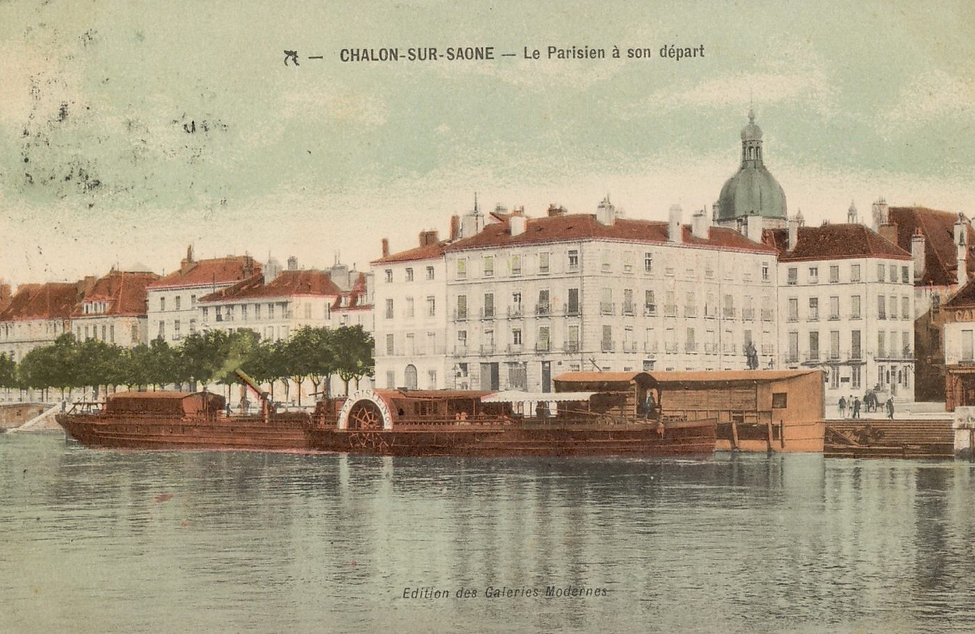Chalon-sur-Saône. Le Parisien à son départ.