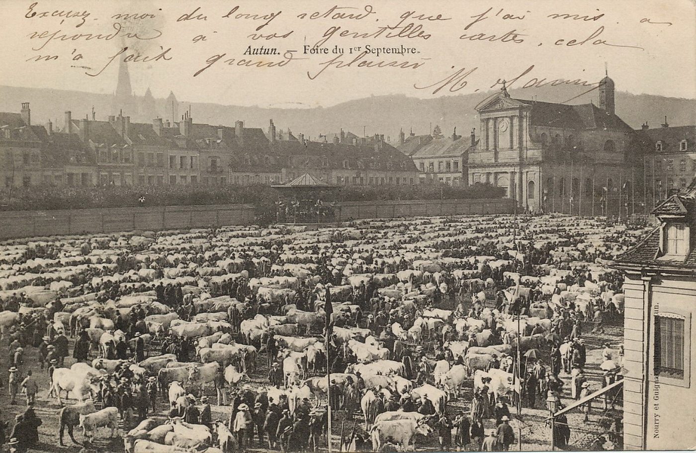 Autun. Foire du 1er septembre.