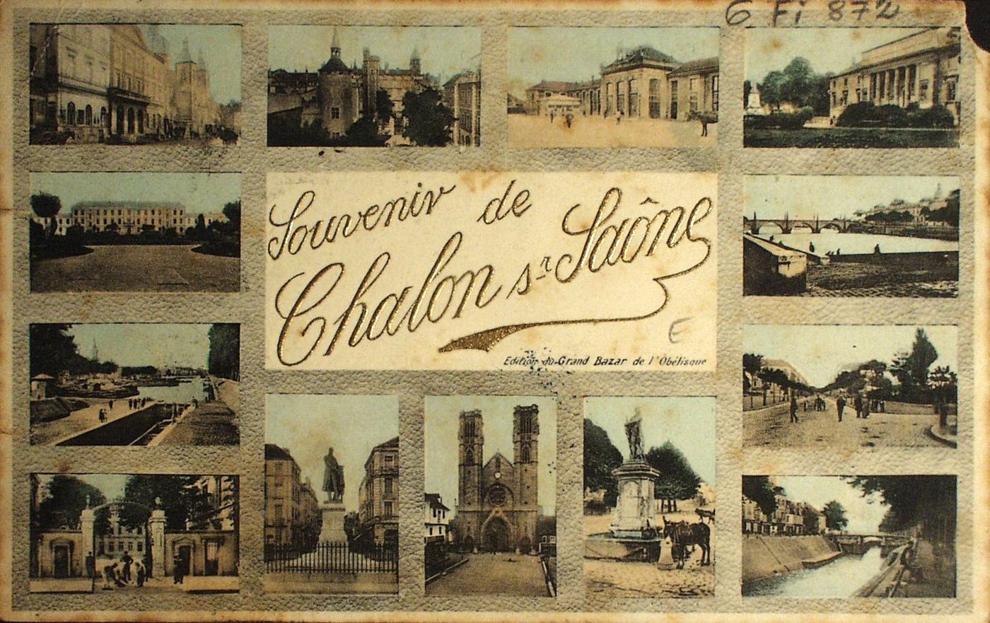 Souvenir de Chalon-sur-Saône.