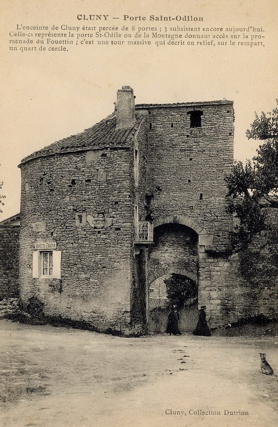 Cluny. Porte Saint-Odilon.
