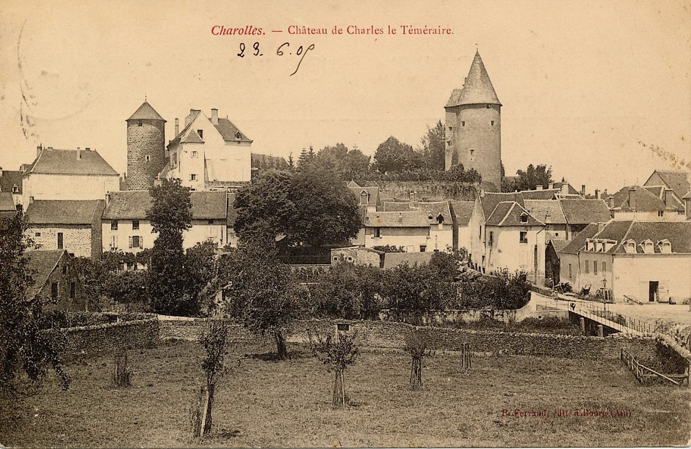 Charolles. Château de Charles le Téméraire.