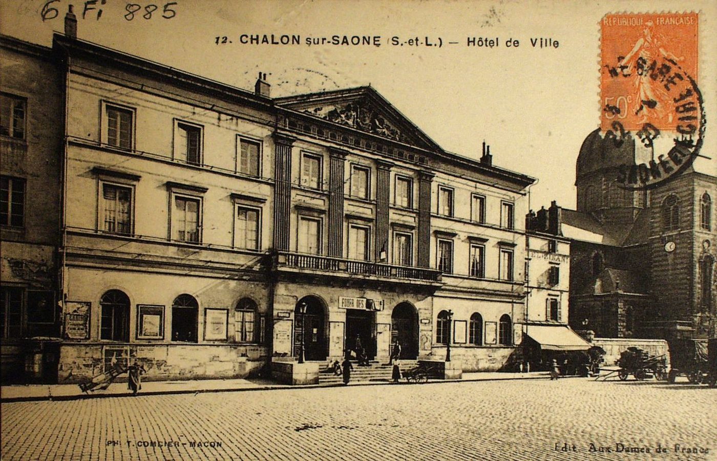 Chalon-sur-Saône. Hôtel de ville.