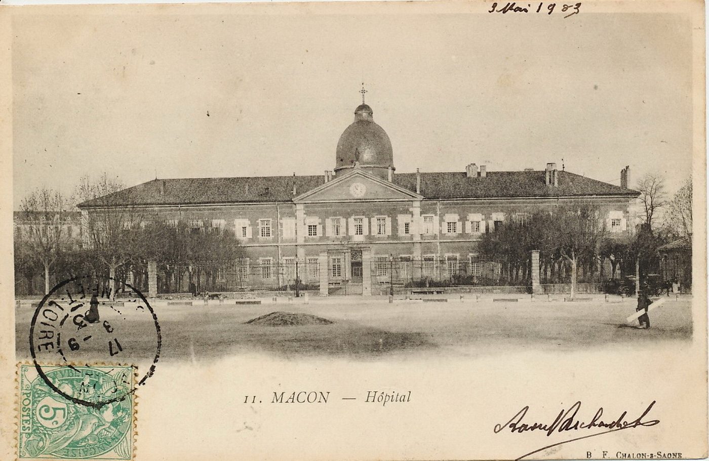 Mâcon. Hôpital.
