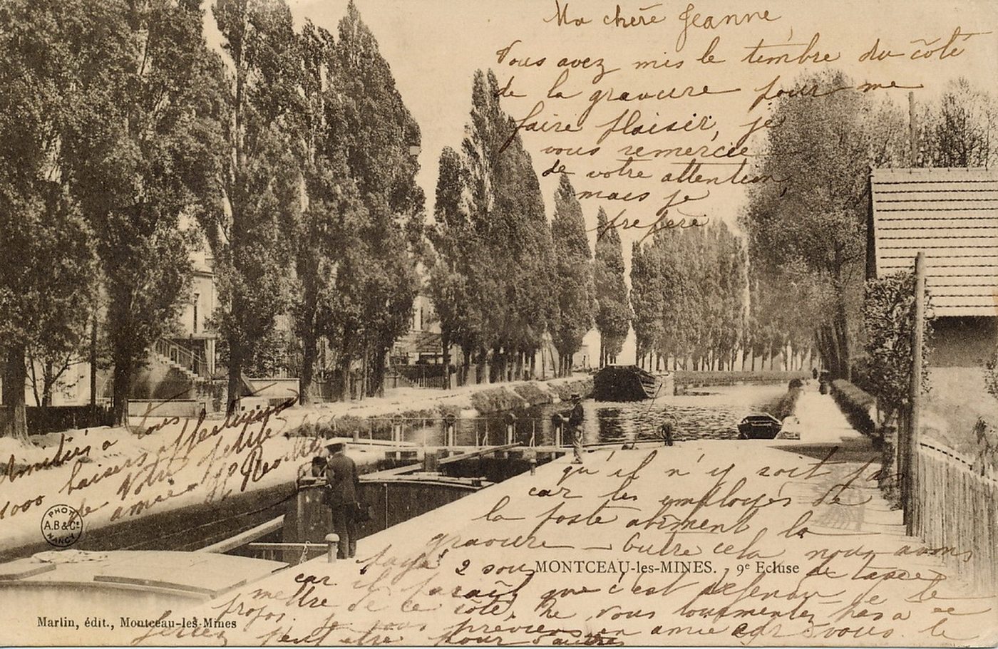 Montceau-les-Mines. 9e écluse.