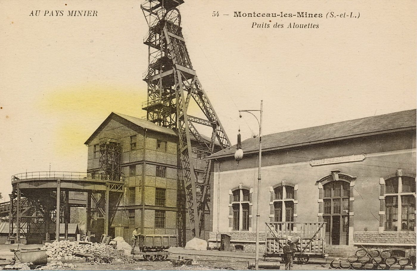 Montceau-les-Mines. Puits des Alouettes.